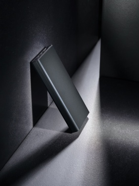 Logo trade promotional giveaway photo of: Terra RCS recycled 18W aluminium powerbank 10.000 mAh