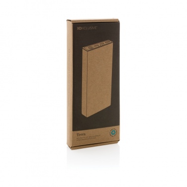 Logotrade advertising product image of: Terra RCS recycled 18W aluminium powerbank 10.000 mAh