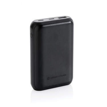 Logo trade promotional giveaways image of: Urban Vitamin Alameda 10.000 mAh 18W PD powerbank