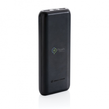 Logo trade promotional item photo of: Urban Vitamin Pasadena 20.000 mAh 18W PD powerbank
