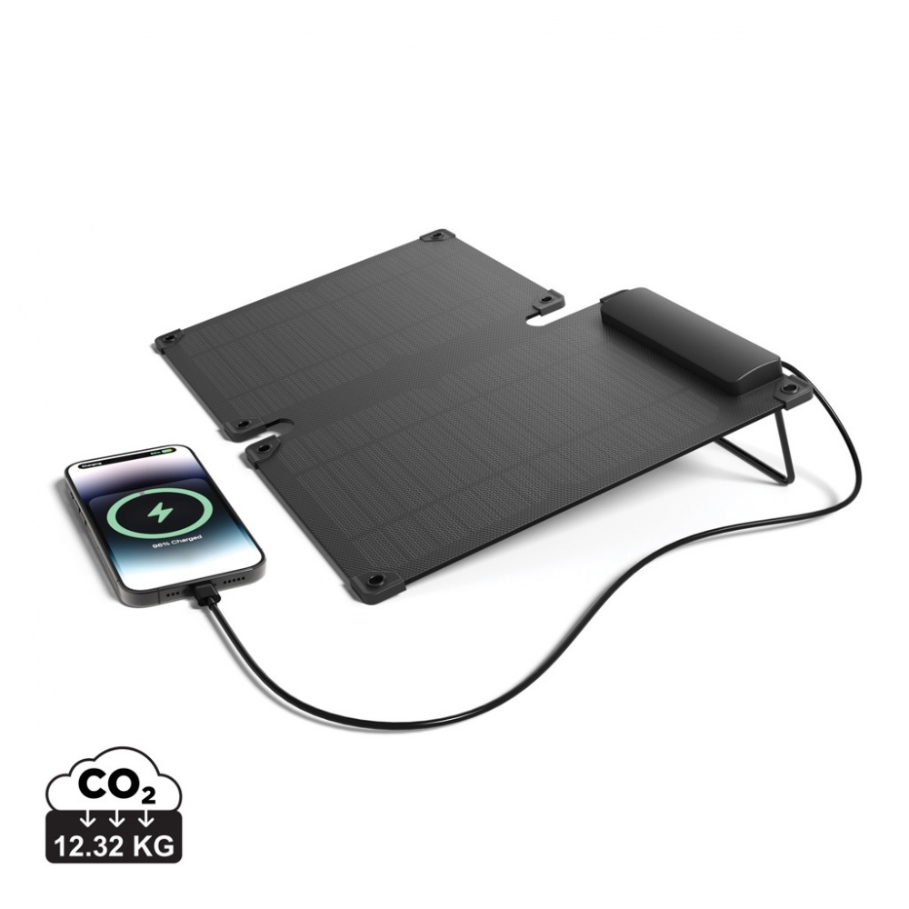 Logotrade promotional item picture of: Solarpulse rplastic portable Solar panel 10W
