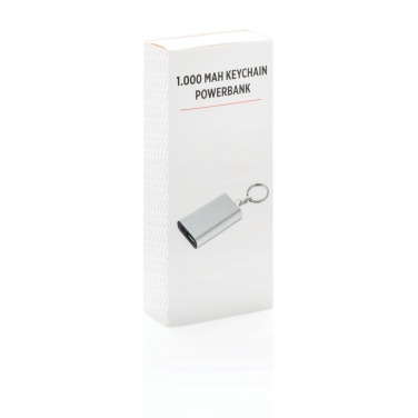 Logotrade advertising products photo of: 1.000 mAh keychain powerbank