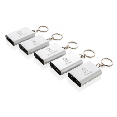 Logo trade promotional merchandise picture of: 1.000 mAh keychain powerbank
