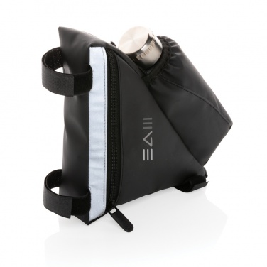 Logo trade corporate gifts picture of: PU high visibility bike frame bag with bottle holder