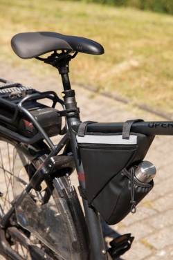 Logo trade corporate gift photo of: PU high visibility bike frame bag with bottle holder