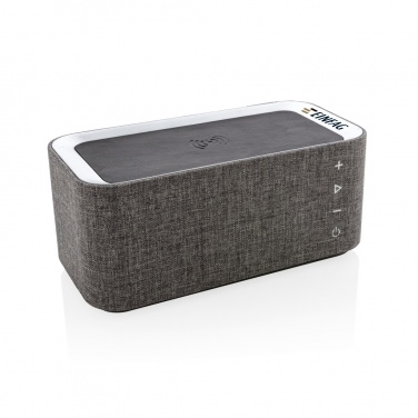 Logotrade promotional gifts photo of: Vogue wireless charging speaker
