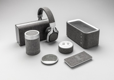Logo trade business gift photo of: Vogue wireless charging speaker