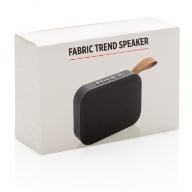 Logotrade promotional merchandise image of: Fabric trend speaker