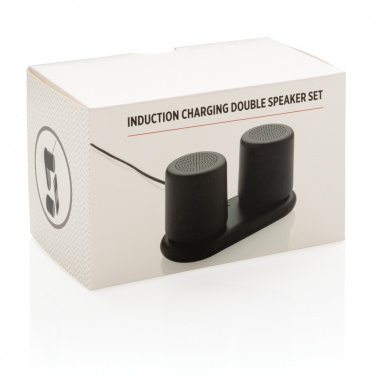 Logotrade promotional merchandise photo of: Double induction charging speaker