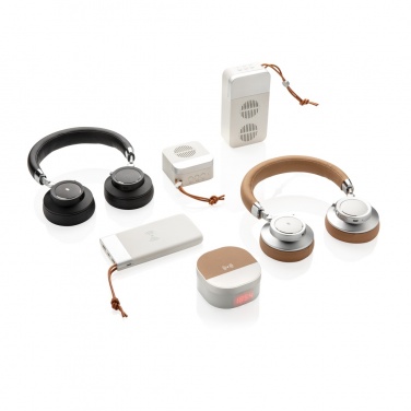 Logo trade promotional merchandise image of: Aria Wireless Comfort Headphones