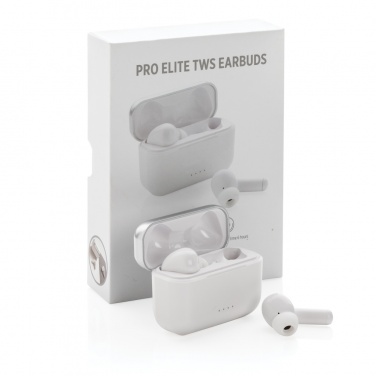 Logo trade promotional gift photo of: Pro Elite TWS earbuds