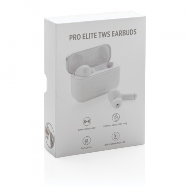 Logo trade promotional giveaway photo of: Pro Elite TWS earbuds