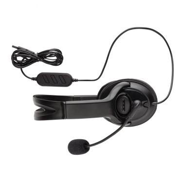 Logotrade advertising product picture of: Over ear wired work headset