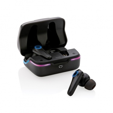 Logo trade promotional gifts picture of: RGB gaming earbuds with ENC