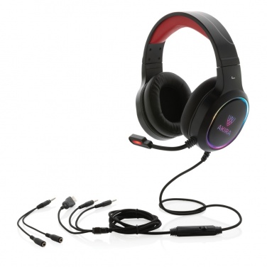 Logotrade promotional products photo of: RGB gaming headset