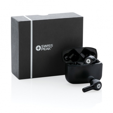 Logo trade promotional merchandise picture of: Swiss Peak ANC TWS earbuds