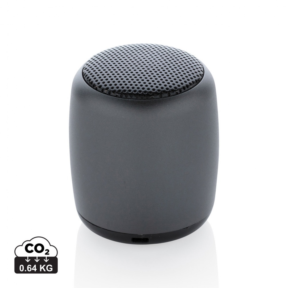 Logo trade corporate gifts picture of: Mini aluminium wireless speaker