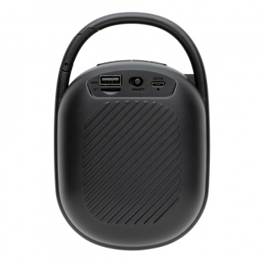 Logo trade promotional gifts picture of: RCS recycled plastic Lightboom 5W Clip speaker