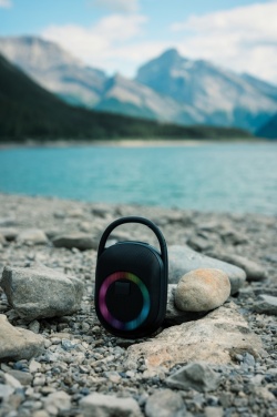 Logo trade corporate gift photo of: RCS recycled plastic Lightboom 5W Clip speaker