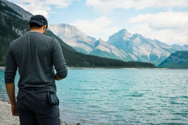 Logo trade business gift photo of: RCS recycled plastic Lightboom 5W Clip speaker