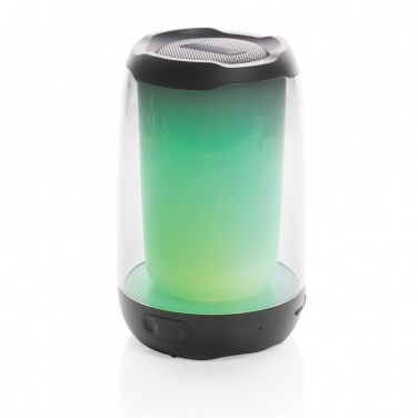 Logo trade promotional product photo of: RCS recycled plastic Lightboom 5W speaker