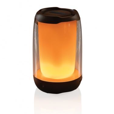Logo trade promotional products picture of: RCS recycled plastic Lightboom 5W speaker