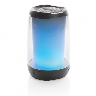 Logo trade promotional items picture of: RCS recycled plastic Lightboom 5W speaker