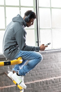 Logo trade corporate gift photo of: Urban Vitamin Palo Alto RCS rplastic headphone