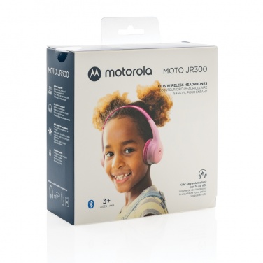 Logo trade promotional giveaways image of: Motorola JR 300 kids wireless safety headphone