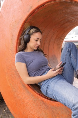 Logo trade advertising product photo of: Urban Vitamin Cupertino RCS rplastic ANC headphone