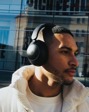 Logotrade promotional merchandise photo of: Urban Vitamin Cupertino RCS rplastic ANC headphone