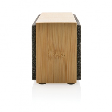 Logotrade promotional giveaway picture of: Wynn 10W bamboo wireless speaker