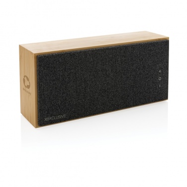 Logotrade promotional giveaways photo of: Wynn 20W bamboo wireless speaker