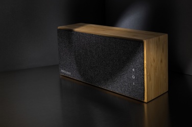 Logo trade promotional merchandise picture of: Wynn 20W bamboo wireless speaker