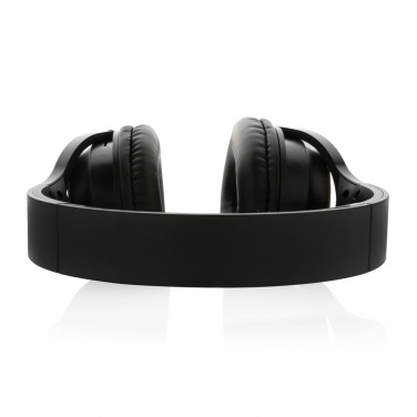 Logo trade promotional item photo of: RCS and bamboo Elite Foldable wireless headphone