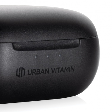 Logo trade promotional merchandise image of: Urban Vitamin Gilroy hybrid ANC and ENC earbuds