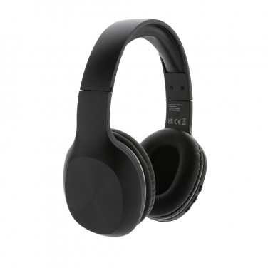 Logotrade promotional giveaway image of: RCS recycled plastic JAM wireless headphone