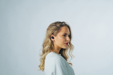 Logotrade corporate gift image of: Urban Vitamin Palm Springs RCS rplastic ENC earbuds