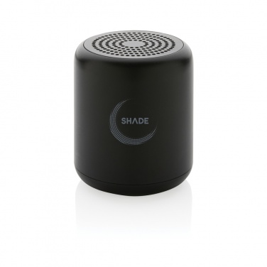 Logo trade promotional items image of: RCS certified recycled plastic 5W Wireless speaker