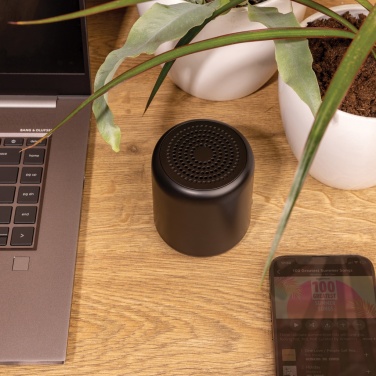Logotrade promotional giveaway image of: RCS certified recycled plastic 5W Wireless speaker