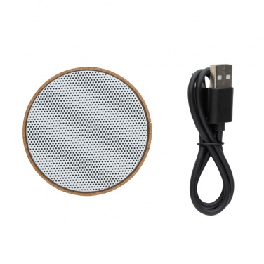 Logotrade promotional merchandise photo of: Cork 3W wireless speaker