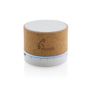 Logotrade promotional item image of: Cork 3W wireless speaker