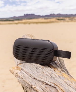 Logo trade promotional item photo of: RCS recycled plastic Soundbox 5W speaker