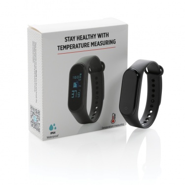 Logo trade promotional products image of: Stay Healthy Bracelet Thermometer