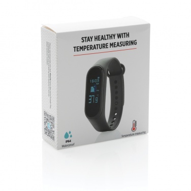 Logotrade promotional merchandise picture of: Stay Healthy Bracelet Thermometer