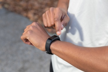 Logotrade promotional item picture of: RCS recycled TPU Sense Fit with heart rate monitor