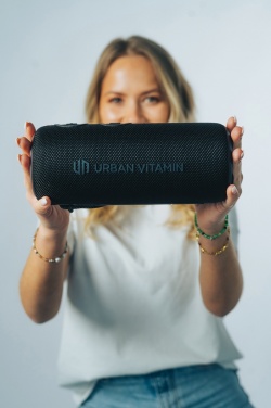 Logo trade promotional gifts image of: Urban Vitamin Pacific Grove RCS rplastic 30W speaker IPX7