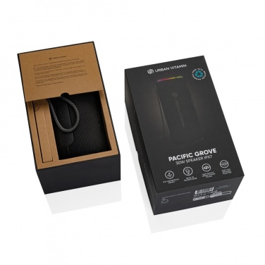 Logotrade promotional products photo of: Urban Vitamin Pacific Grove RCS rplastic 30W speaker IPX7
