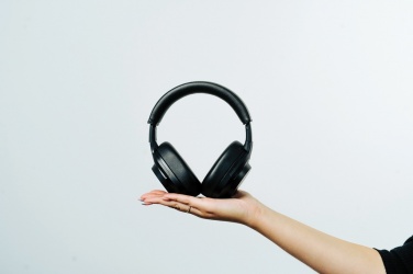 Logotrade promotional merchandise photo of: Irvine RCS recycled and repairable ANC wireless headphone