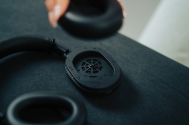 Logotrade promotional product image of: Irvine RCS recycled and repairable ANC wireless headphone